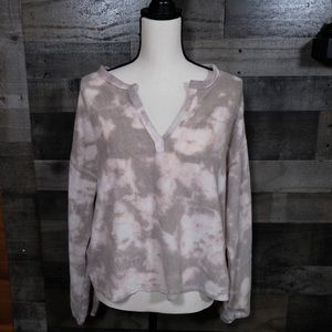 NWOT La Lavon Oversized Knit Sweater~V Neck~Sz MED